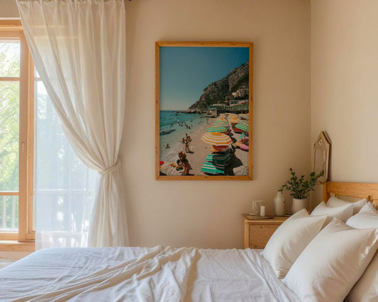 Under the Umbrellas - Capri, Italy