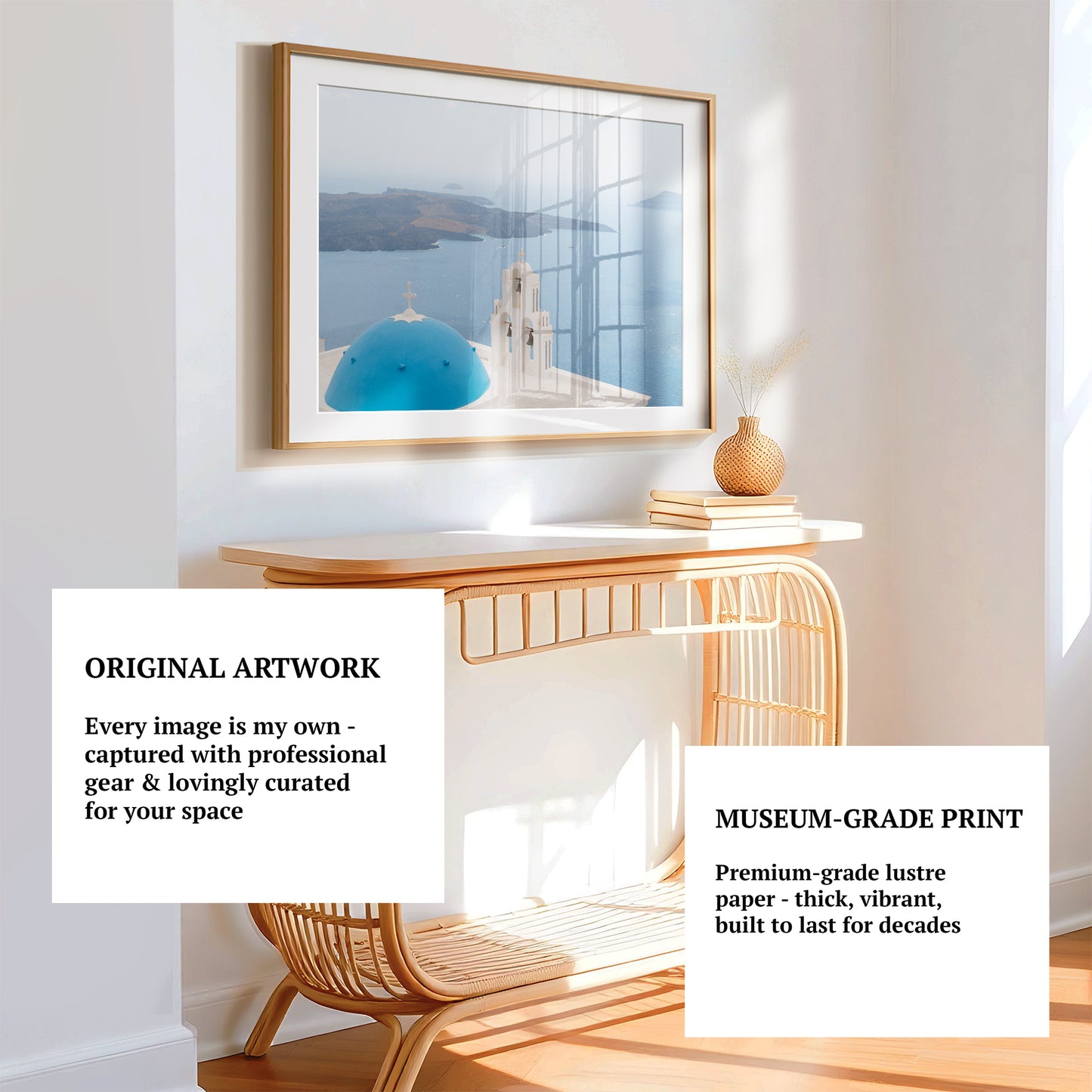 Three Bells of Fira - Santorini, Greece