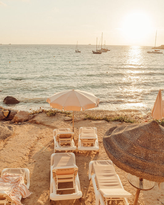Pink Loungers - Ibiza, Spain