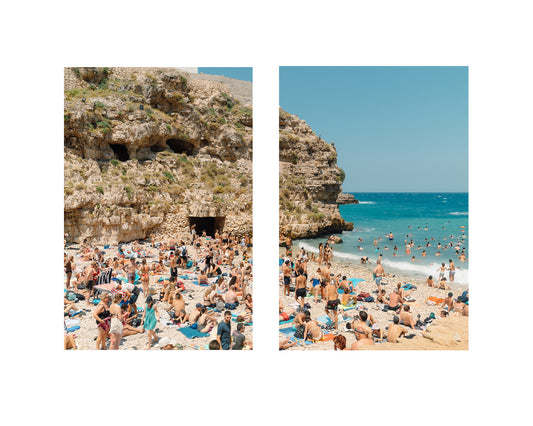 Polignano a mare Diptych - Puglia, Italy