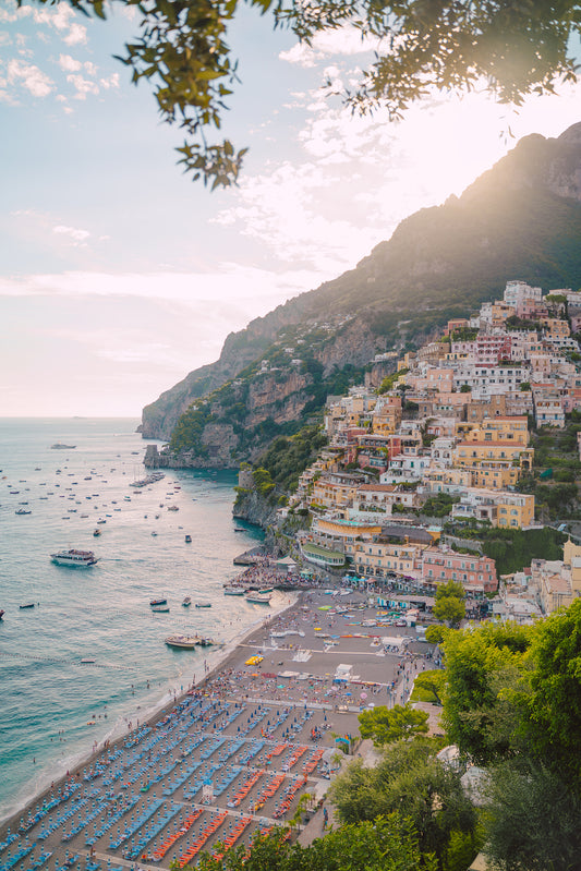 Sunset on Positano - Positano, Italy