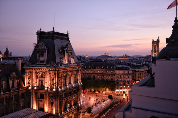 Sunsets over Paris