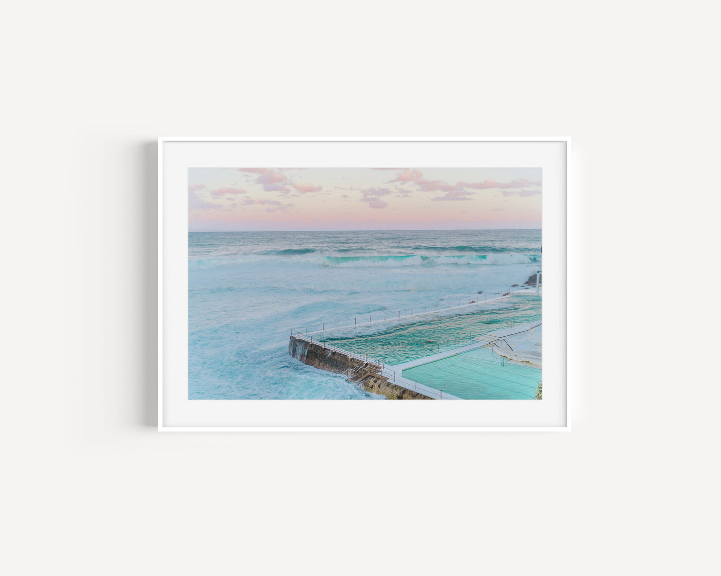 Early Morning Swim Horizontal - Bondi, Australia