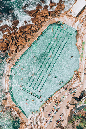 Bronte Rock Pool Vertical - Bronte, Australia