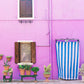 Purple and Blue - Burano, Italy
