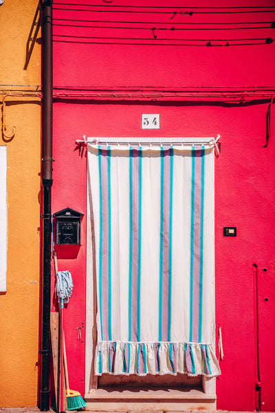 Hot Pink House - Burano, Italy