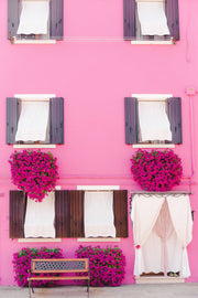 Pink to make the boys wink - Burano, Italy