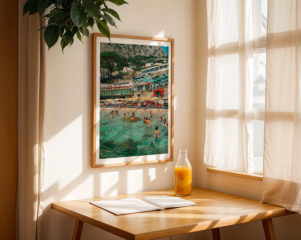 The view from the Daybed - Capri, Italy