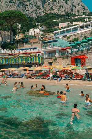 The view from the Daybed - Capri, Italy