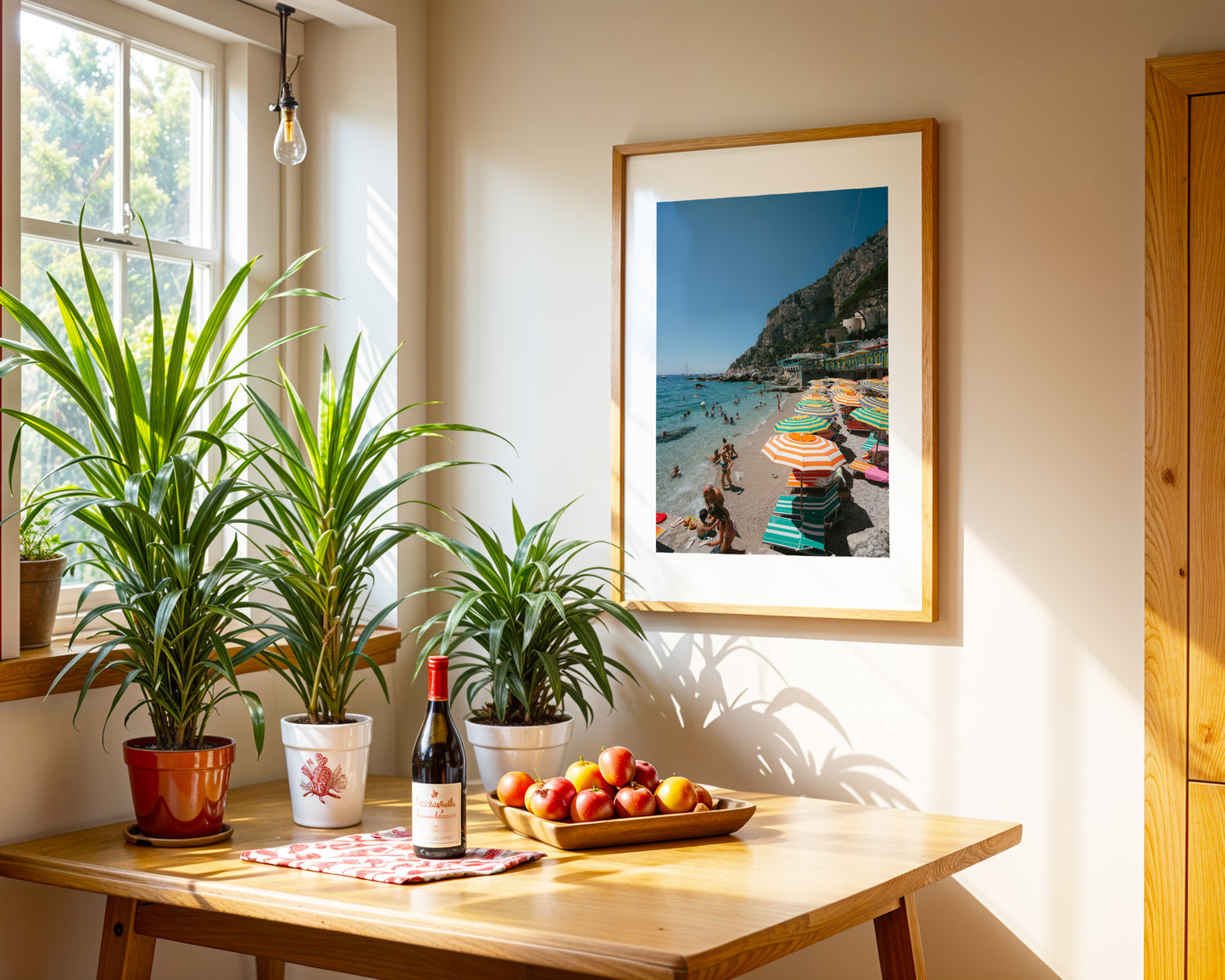 Under the Umbrellas - Capri, Italy