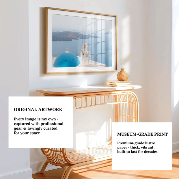 Three Bells of Fira - Santorini, Greece