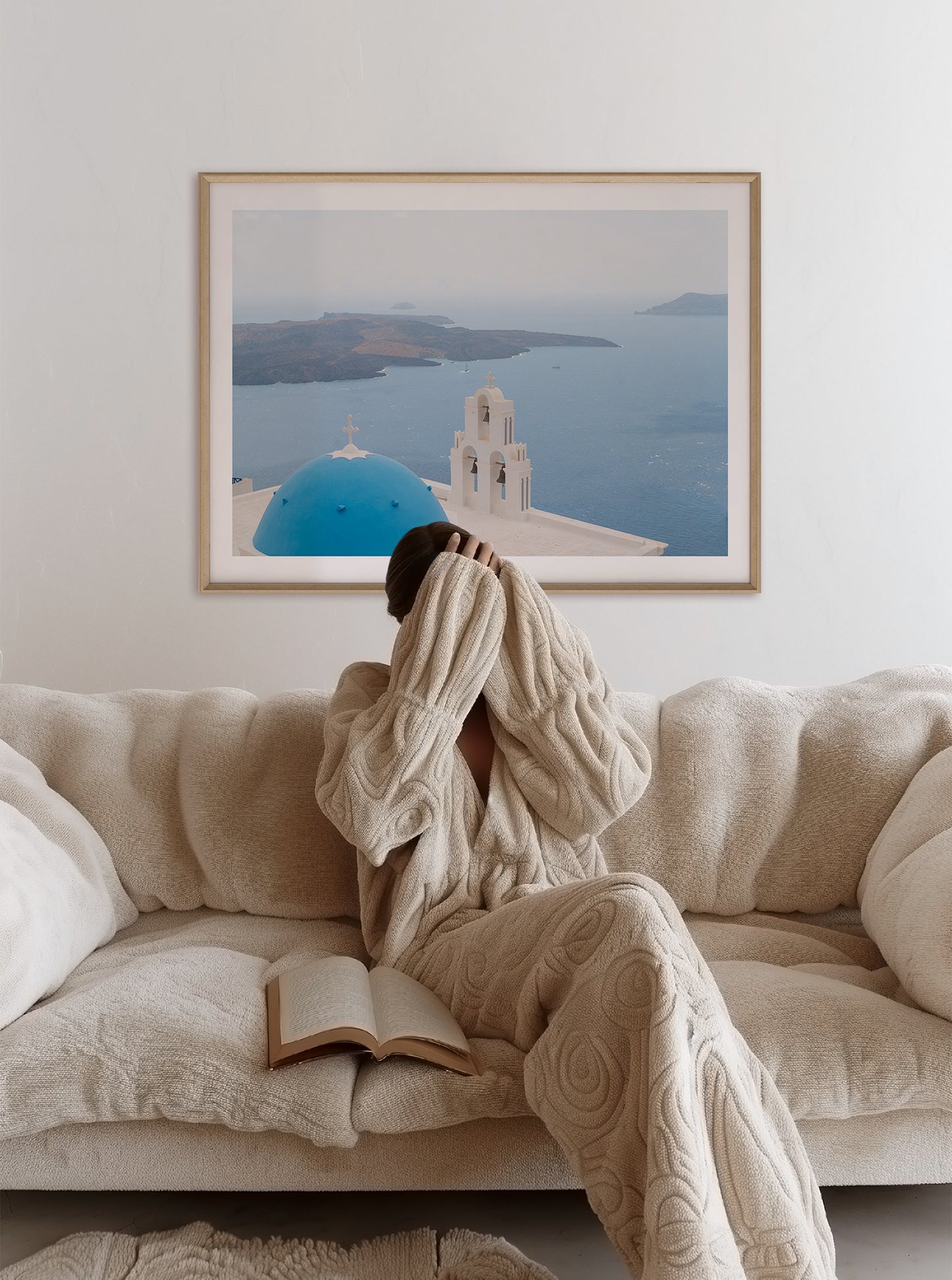 Three Bells of Fira - Santorini, Greece