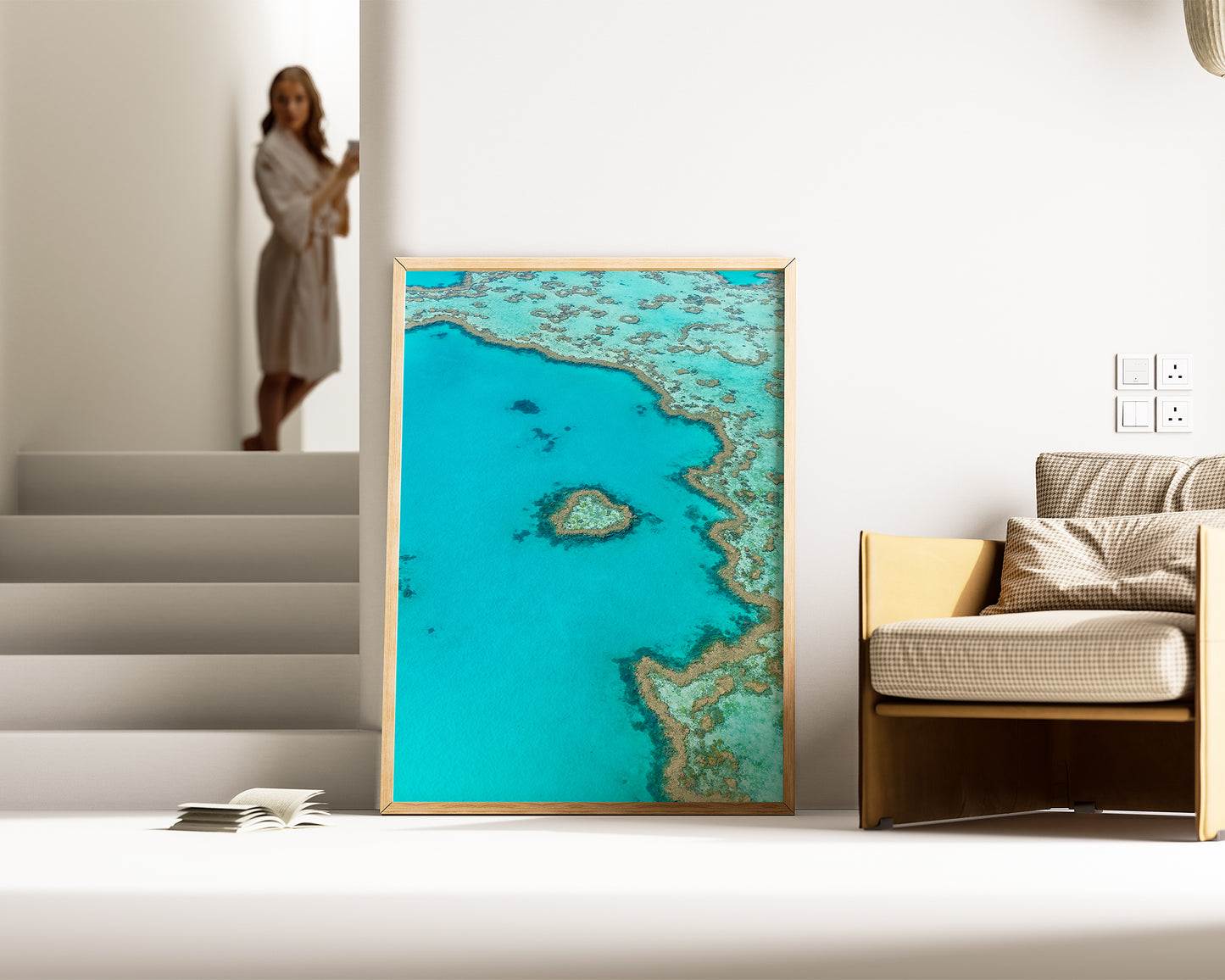 Heart Island Vertical - Whitsunday Islands, Australia