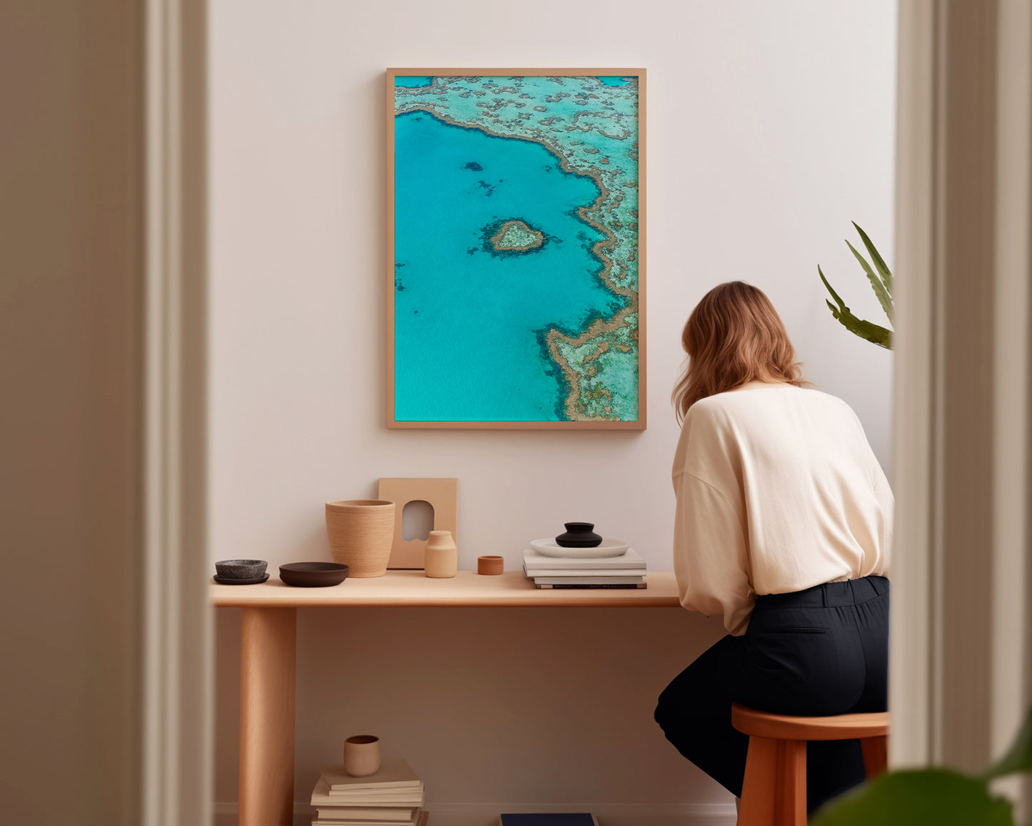 Heart Island Vertical - Whitsunday Islands, Australia