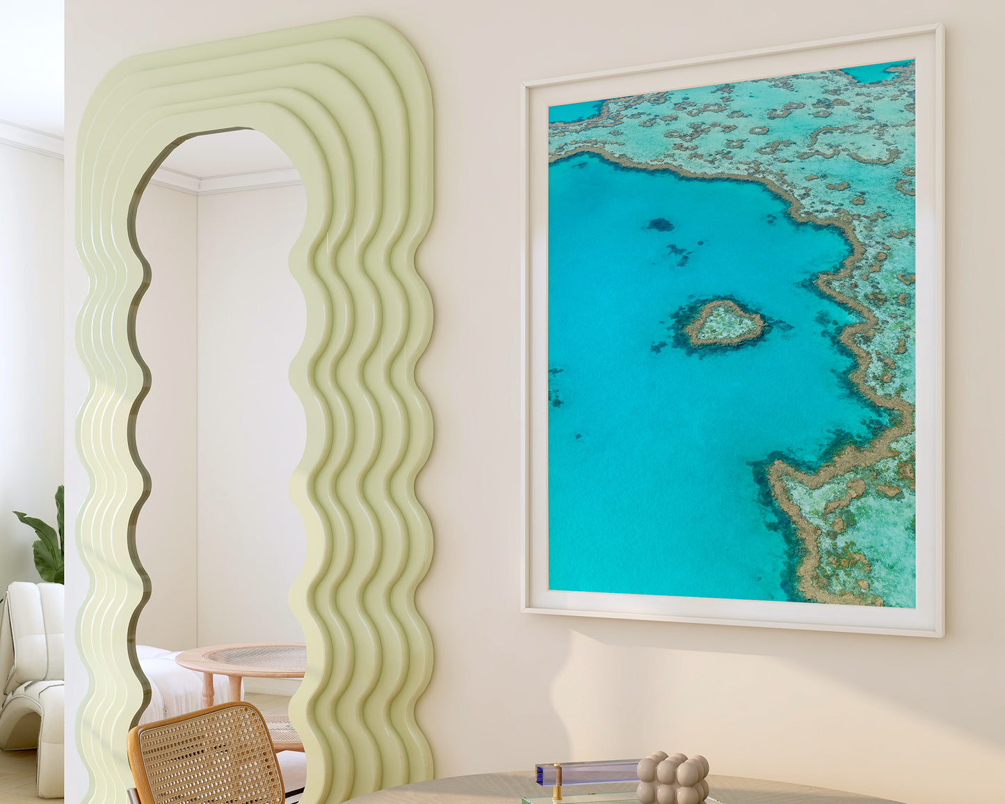 Heart Island Vertical - Whitsunday Islands, Australia