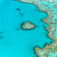 Heart Island Vertical - Whitsunday Islands, Australia