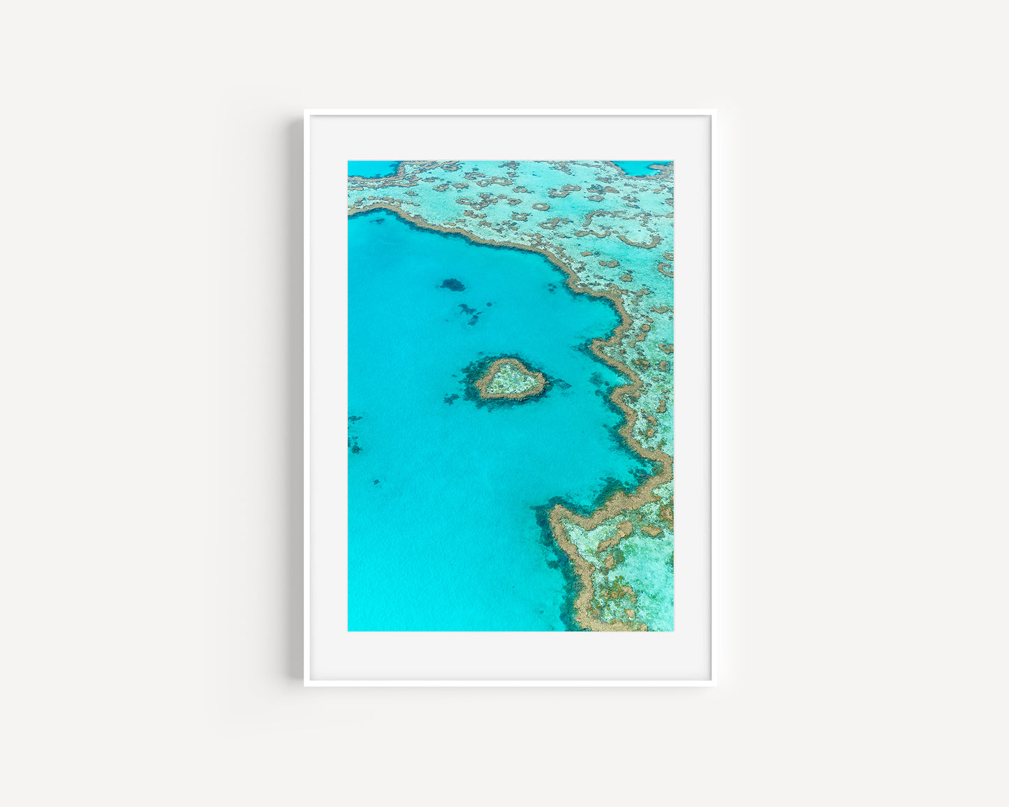 Heart Island Vertical - Whitsunday Islands, Australia