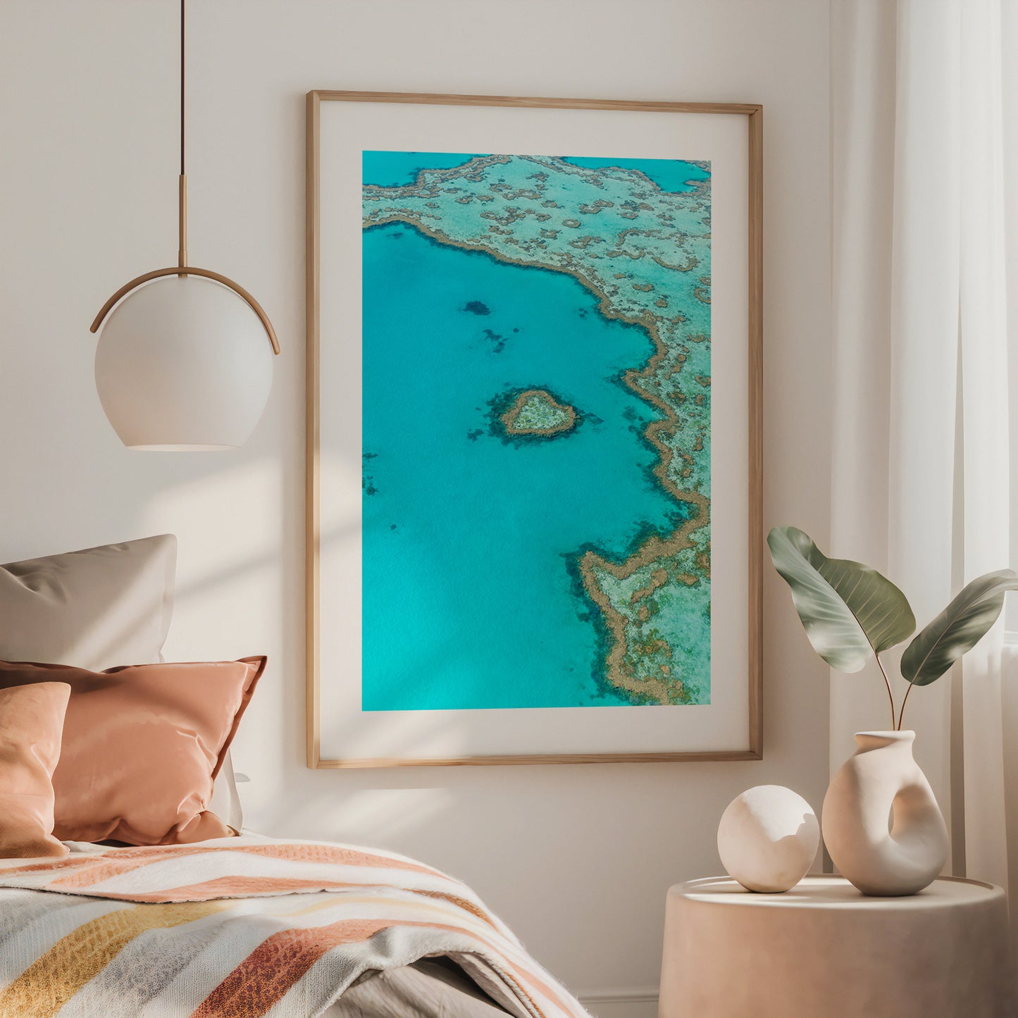 Heart Island Vertical - Whitsunday Islands, Australia