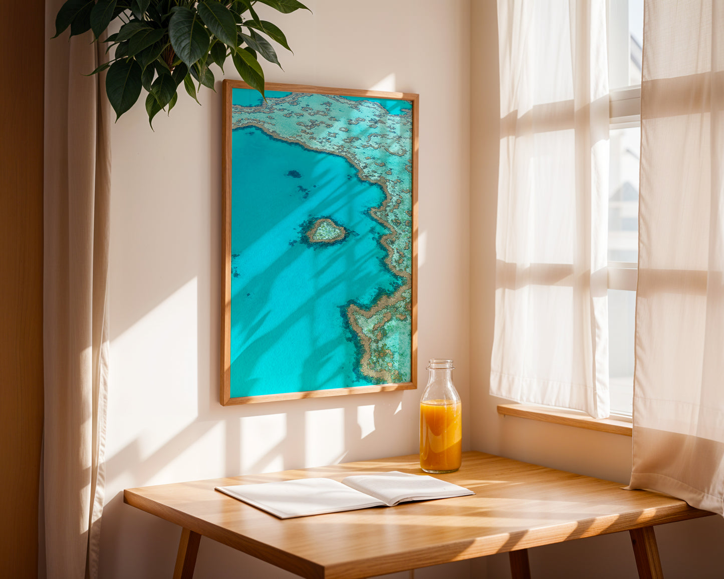 Heart Island Vertical - Whitsunday Islands, Australia