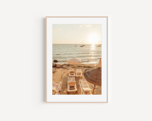 Pink Loungers - Ibiza, Spain