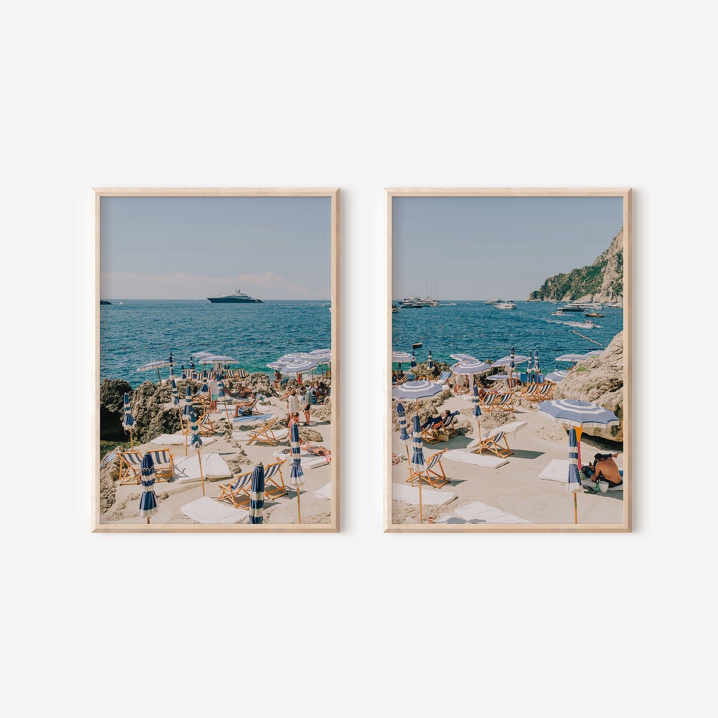 La Fontelina Diptych - Capri, Italy