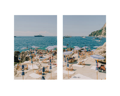 La Fontelina Diptych - Capri, Italy