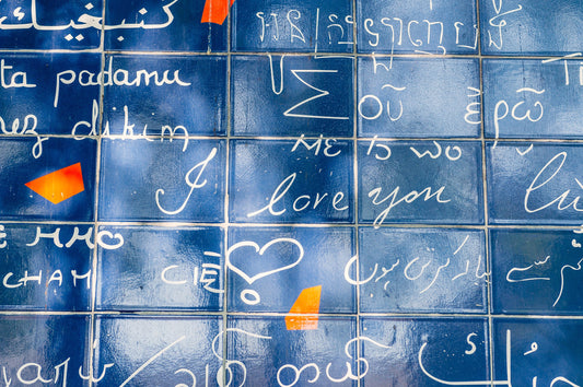 I Love You in French - Paris, France