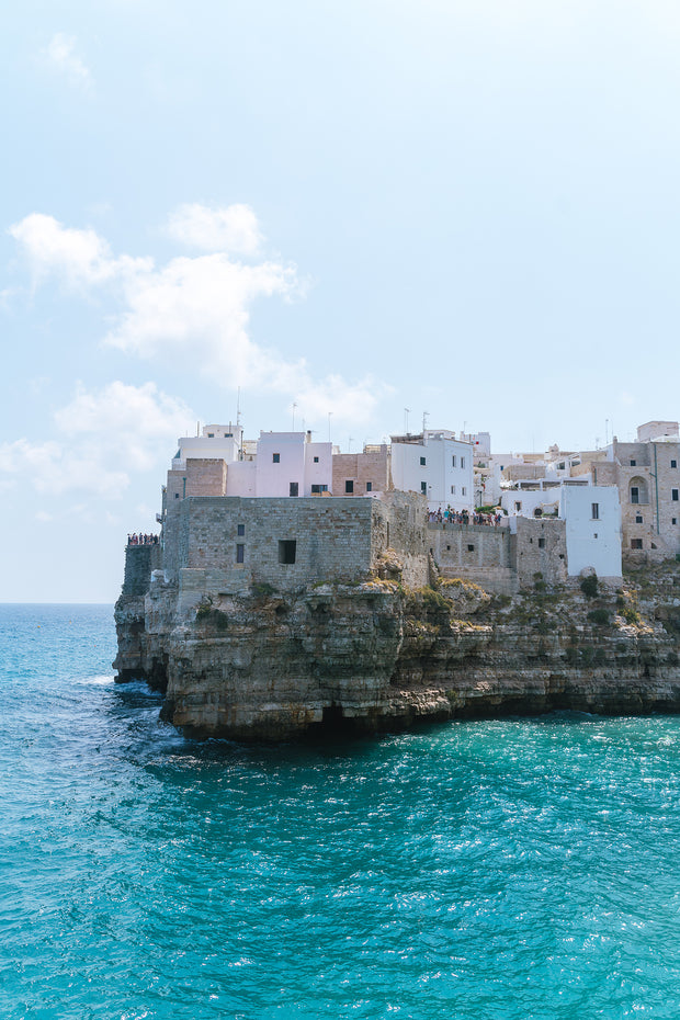 The City on the Cliff Vertical - Polignano a mare, Italy