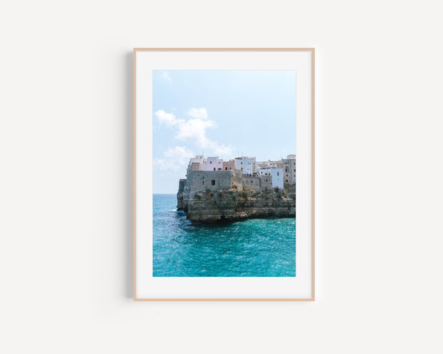 The City on the Cliff Vertical - Polignano a mare, Italy