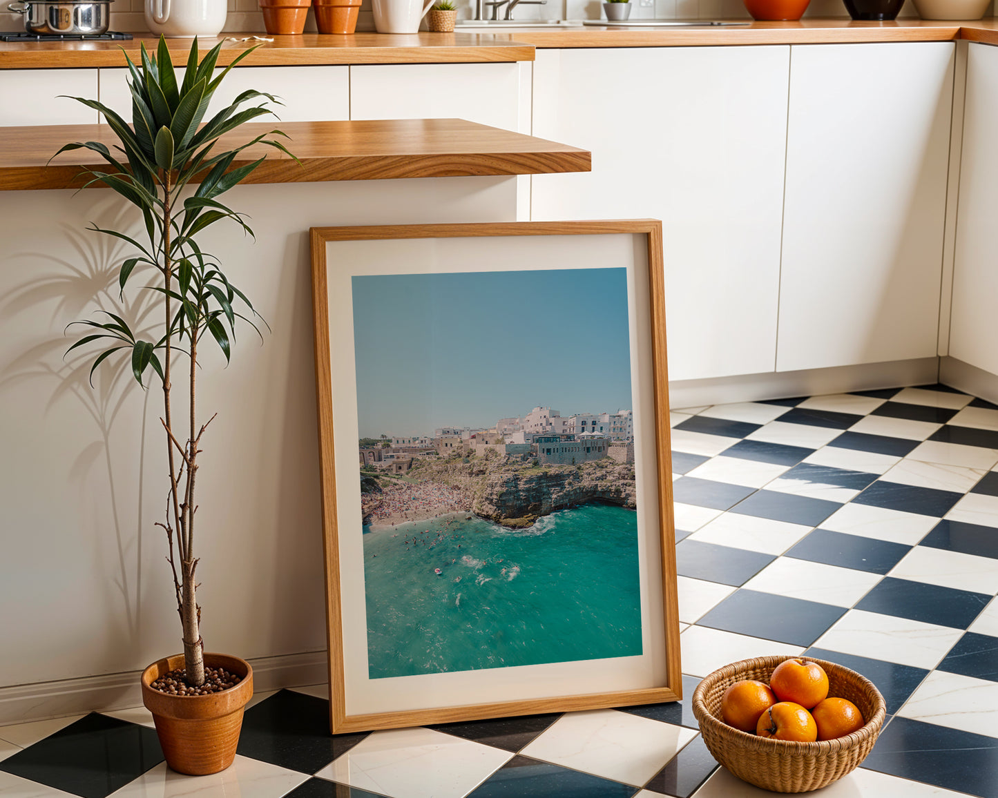 Breathe it in Vertical- Polignano a mare, Italy