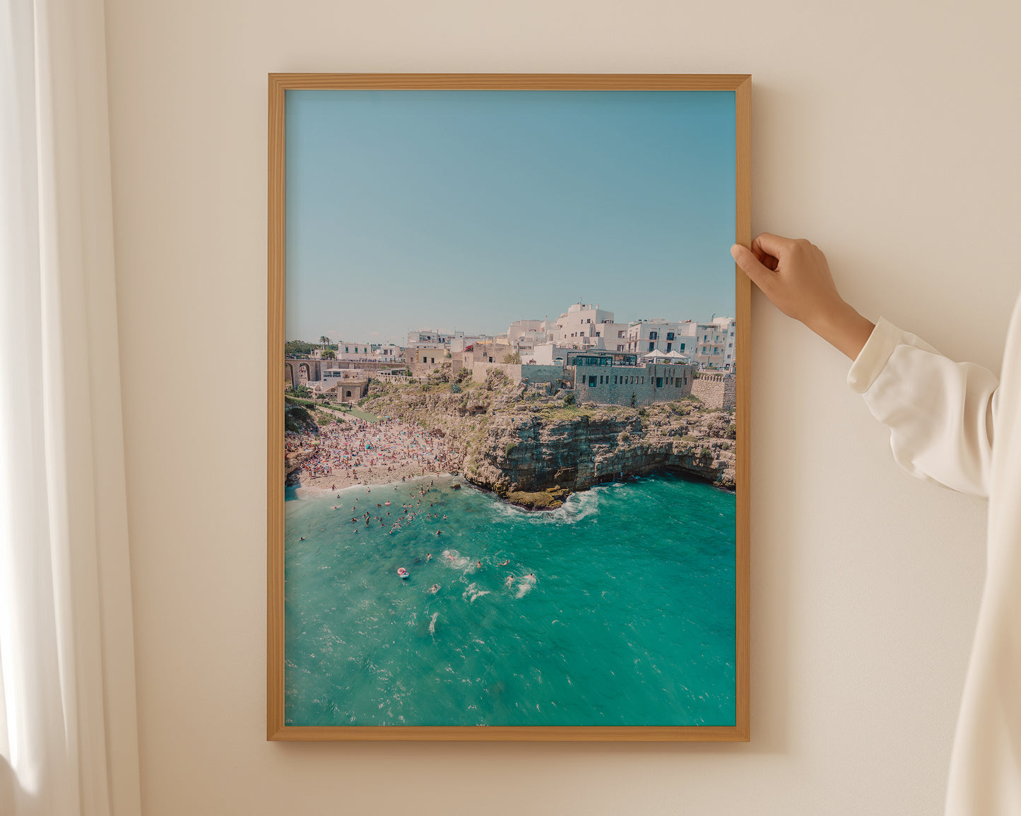 Breathe it in Vertical- Polignano a mare, Italy