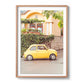 Yellow Fiat - Positano, Italy