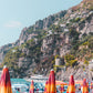 Positano Beach Triptych