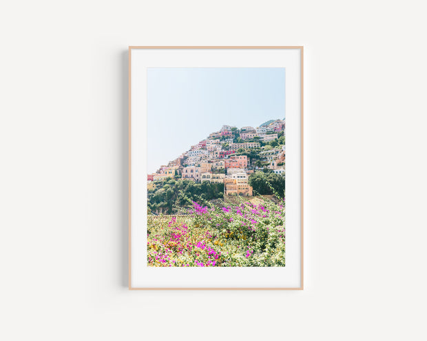 September Blossom Vertical - Positano, Italy