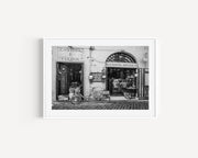 The Pizzeria in Vintage Black & White - Rome, Italy