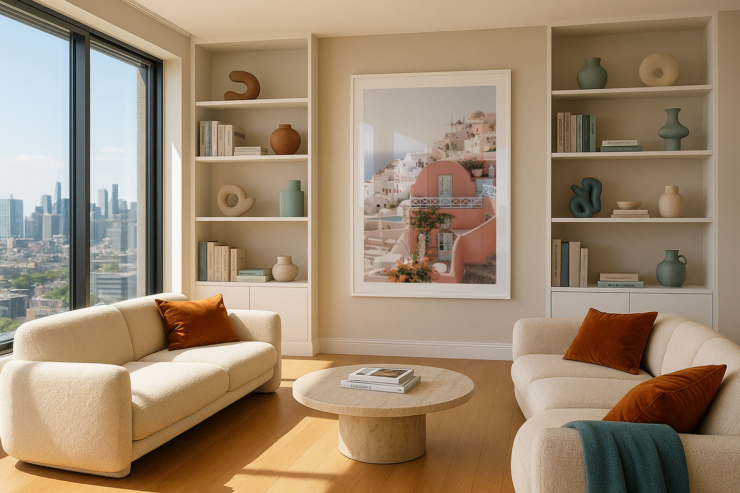 Sunlit Kastro House - Santorini, Greece