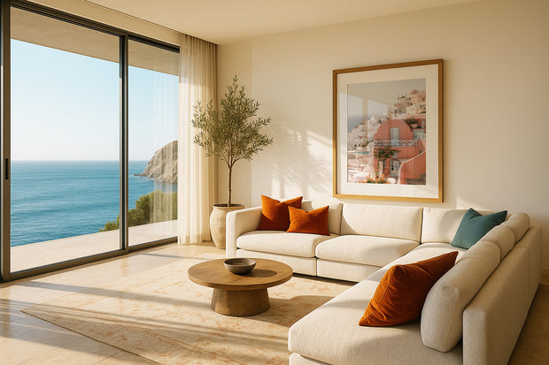 Sunlit Kastro House - Santorini, Greece