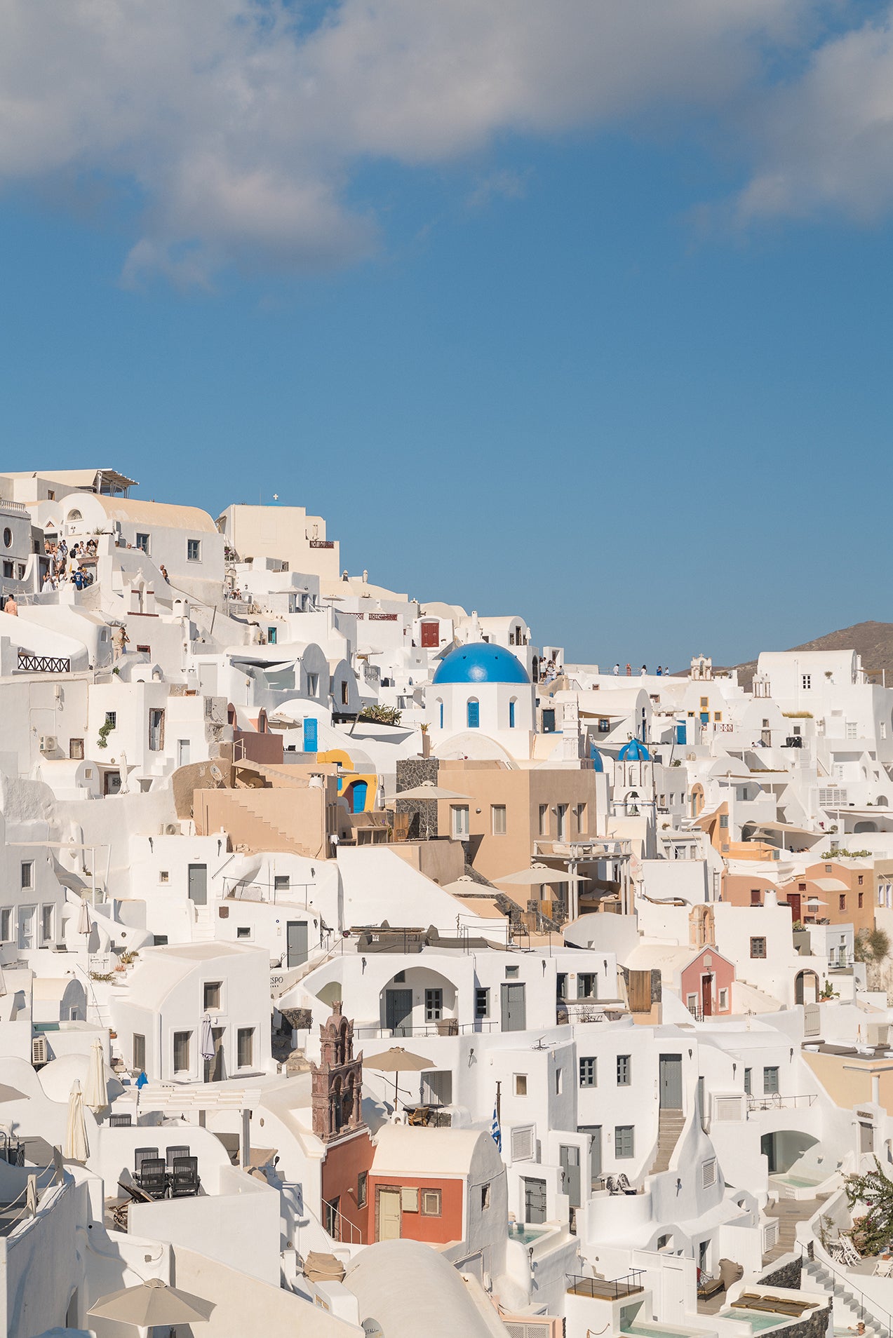 Oia Layers of White - Santorini, Greece