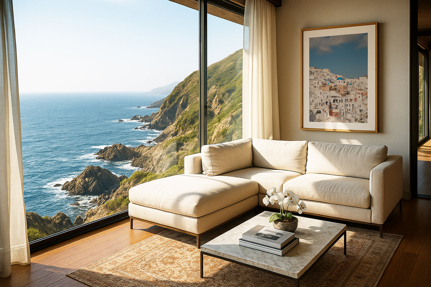 Oia Layers of White - Santorini, Greece