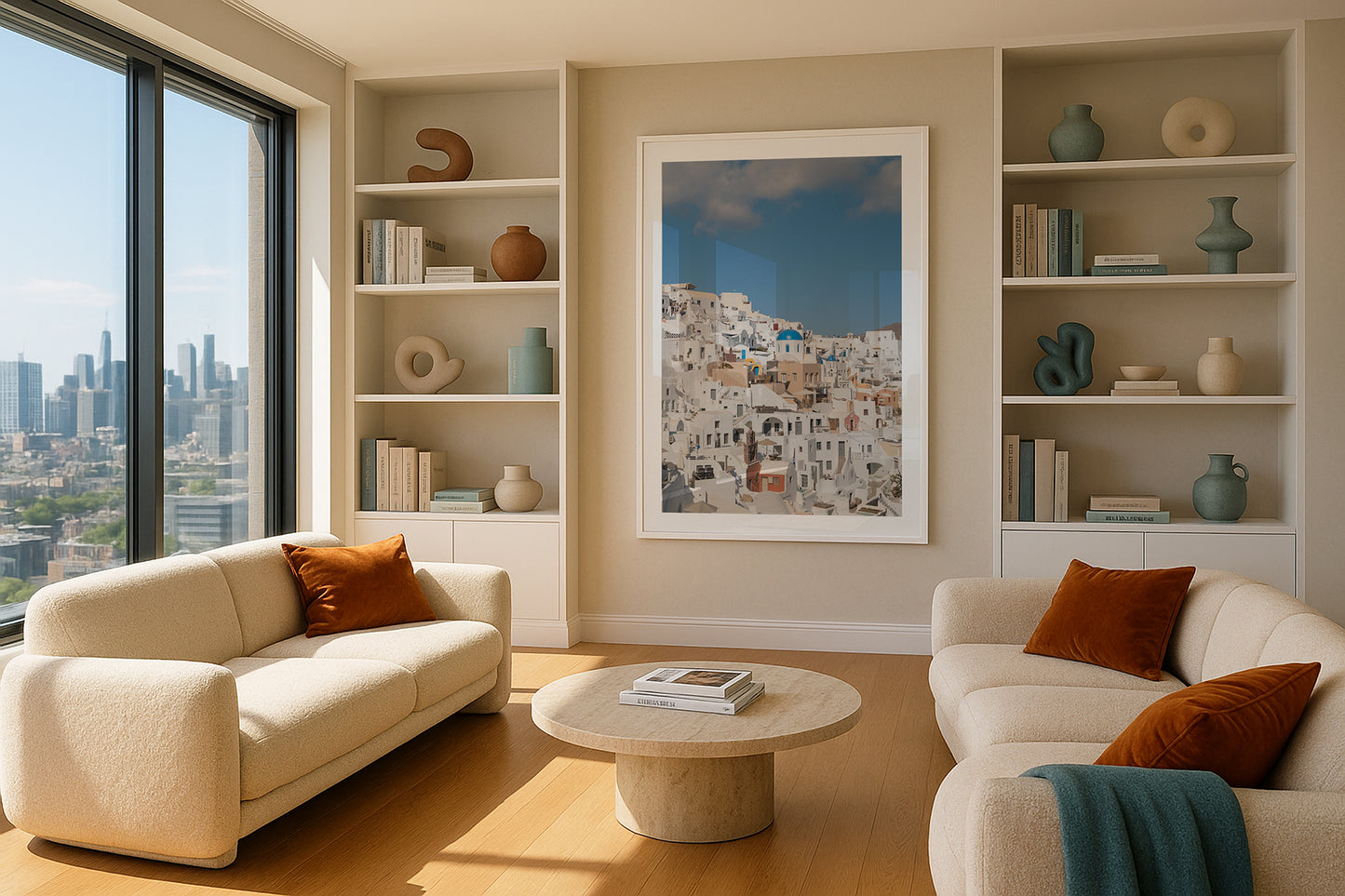 Oia Layers of White - Santorini, Greece