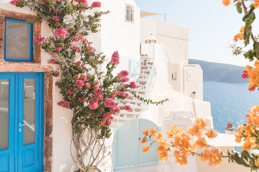 The Prettiest Street in Oia - Santorini, Greece