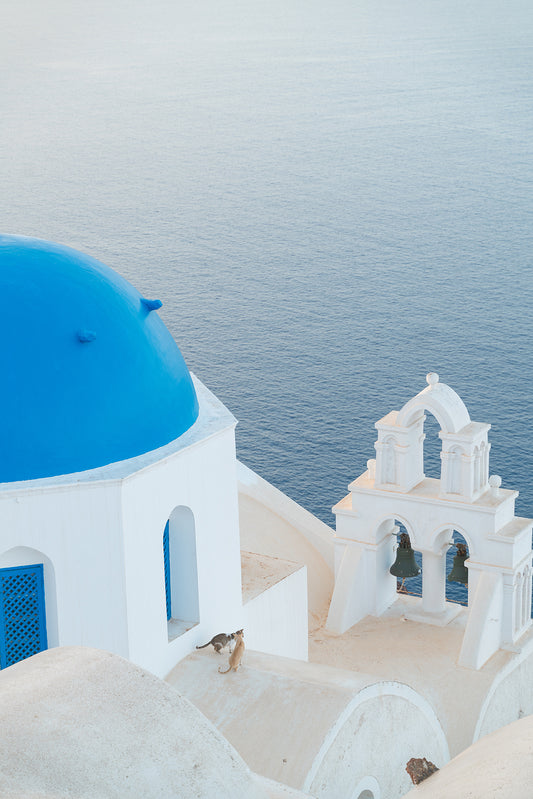 Oia at First Light - Santorini, Greece