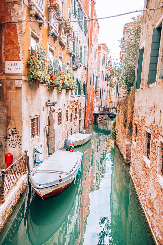 Grand Canal Boats - Venice, Italy